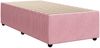 vidaXL Boxspringbett mit Matratze Rosa 80x200 cm Samt 3285607 Bild 5