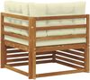 vidaXL Outdoor Ecksofa Massivholz Akazie Natur 900568 Bild 5