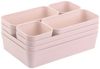 Engelland Schubladeneinsatz Schubladen-Organizer (Vorteils-Set, 8 St, individuelle Anordnung, passend für alle gängigen Schubladen), BPA-frei, spülmaschinengeeignet, gefrierschrankgeeignet Bild 5
