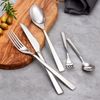 Besteck-Set Porto, 10-teilig, 2 Personen, Edelstahl, silber Bild 5