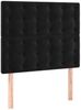 vidaXL Boxspringbett mit Matratze Schwarz 90x190 cm Samt 3138057 Bild 5