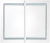 vidaXL LED-Spiegelschrank fürs Bad Eichen-Optik 80x12x68 cm 326515 Bild 4