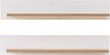 Stella Trading Memphis 2er Set Wandboard in Weiß, Artisan Eiche Optik FSC-Zertifiziert - Vielseitig einsetzbare Wandregale mit LED-Beleuchtung - 100 x 15 x 23 cm (B/H/T) Bild 3