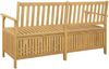 vidaXL Sitzbank mit Stauraum mit Tür 148 x 63 x 84 cm Massiv-Akazie 42026798 Bild 5
