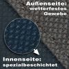 Hollywoodschaukel Schutzhülle, Wetterschutz, wasserdicht L 240 x B 150 x H 135cm Bild 3