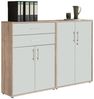 BMG Möbel Aktenschrank Tabor (Set 12, Büroschrank abschließbar mit Metallgriffen) Made in Germany Bild 1