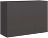 vidaXL Pflanzkübel Schwarz 120x40x80 cm Kaltgewalzter Stahl 860717 Bild 2