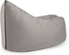 Sitzsack Clip Clap 115, Bezugstoff - Barcelona, 100% Polyester, White Grey, 75x115x90 Bild 4
