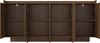 skølm 'Meili' Kommode Walnuss-Optik, mit 4 Push-to-Open Türen und 8 Fächern, Sideboard, 180x38x85 cm Bild 12