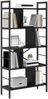 vidaXL Bücherregal Schwarz Eichen-Optik 75 x 30 x 156 cm Holzwerkstoff 883958 Bild 3