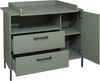 Babyzimmer-Komplettset >Ole< (3-teilig) in pine green matt Bild 4
