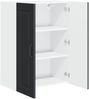 vidaXL Wandschrank PORTO Schwarz 60 x 31 x 80 cm Holzwerkstoff 885396 Bild 5