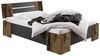 BMG Möbel Futonbett Graz (Bett 140x200 Doppelbett Jugendbett in 5 Farben, Ohne Rollrost), mit oder ohne Rollrost Bild 3