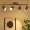 LED Spotleiste, beweglich, Chrom, klar, 4 flammig, L 58cm Bild 2