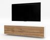 AX LIVING Lowboard Zivolli 160 Lamellenfront TV-Hängeschrank Weiß/Wotan Lamellen Bild 3