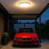 LED Deckenleuchte, Weiß, IP44, D 29,5 cm Bild 5