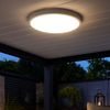 LED Deckenleuchte, Weiß, IP44, D 29,5 cm Bild 2