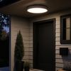 LED Deckenleuchte, Weiß, IP44, D 29,5 cm Bild 3