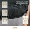 Lavea Spannbettlaken Bettlaken, Spannlaken Mikrofaser, 180x200 cm, 200x200 cm, (1 Stück), kühlend & atmungsaktiv, schnelltrocknend, weich, pflegeleicht Bild 3