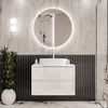 Lookway Badmöbel-Set AURORA SILVER Badezimmerschrank mit praktische Schubladen Bild 1