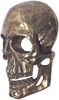 FineBuy Wanddeko Totenkopf Aluminium 41 cm Schädel Groß, Design Wanddekoration Metall Deko Alu Modern, Wohndeko Skull, Wandskulptur Dekoration Wohnaccessoire Bild 5