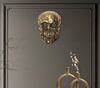 FineBuy Wanddeko Totenkopf Aluminium 41 cm Schädel Groß, Design Wanddekoration Metall Deko Alu Modern, Wohndeko Skull, Wandskulptur Dekoration Wohnaccessoire Bild 2