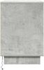 vidaXL Nachttisch 2 pcs Beton Grau 50 x 34,5 x 50 cm Holzwerkstoff 869585 Bild 5