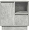 vidaXL Nachttisch 2 pcs Beton Grau 50 x 34,5 x 50 cm Holzwerkstoff 869585 Bild 4