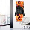 Queence Garderobe - "Ayopa" Druck auf hochwertigem Arcylglas inkl. Edelstahlhaken und Aufhängung, Format: 50x120cm Bild 2