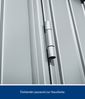 Hörmann Metall-Gerätehaus Berry Classic mit Satteldach Typ 2, 259 x 248 cm, fenstergrau, 6,4 m²,2-flüglige Tür Bild 4