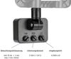 NOCTIS LUX 2 SMD 230V 20W IP44 WW black with sensor Bild 5