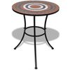 vidaXL 3-tlg. Bistro-Set Keramik Terrakotta und Weiß 271773 Bild 2