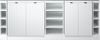 Dachschrägenschrank-Set Rion Weiß Riffel 210 cm 5er Set Vicco Bild 4