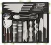 Refined Living Organizer Ausziehbarer Besteckkasten Besteckhalter Flexibler Besteckeinsatz (Breite von 30 auf 53 cm Erweiterbar Schubladeneinsatz Besteckorganizer, 1 St, Schubladen Organizer Küchen Organizer Schubladen-Utensilien-Organizer), Verstellba... Bild 2