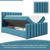 Best for Home Boxspringbett mit Bettkasten Trinity K10 Lux, mit Bettkasten, inkl. 7 cm Topper (140x200 160x200 180x200 200x200 cm), Verschiedene Liefermöglichkeiten, TOP Preis-Leistungs-Verhältnis Bild 4