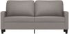vidaXL 2-Sitzer-Sofa Taupe 140 cm Stoff 359170 Bild 3