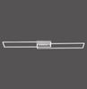 Leuchten Direkt 14019-55 LED Deckenleuchte Iven 110x25cm stahl CCT Bild 1
