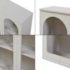 Sideboard Trorhun 120x30x80 cm Grau [en. casa] Bild 5