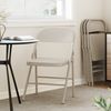 GarveeMore Klappstuhl mit Metallrahmen halten bis zu 350lbs,(4st)tragbare Klappstühle, für Esszimmer,Wohnzimmer,Büro,Camping Bild 4