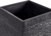 Blumentopf schwarz quadratisch 40 x 40 x 77 cm DION Bild 5