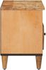 vidaXL Stauraumschränke Braun 80 x 33,5 x 46 cm Massivholz Mango 4018933 Bild 4