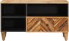 vidaXL Stauraumschränke Braun 80 x 33,5 x 46 cm Massivholz Mango 4018933 Bild 3