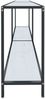 vidaXL Konsolentisch Weiß 180x35x75,5 cm Hartglas 331704 Bild 4