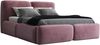 Polsterbett OLKE 90x200 ohne Matratze mit Bettkasten und Lattenrost. Farbe: Flamingo 14 Bild 4