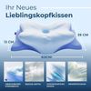 Kityhome Nackenstützkissen Memory Foam Nackenkissen,Seitenschläferkissen,Ergonomisches Kopfkissen, Schlafkissen,Nackenstützkissen,Schlafkissen, Kissen für Seiten, Rücken & Bauchschläfer Hochwertiges Memory Foam Bild 2