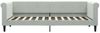 vidaXL Tagesbett Hellgrau 80x200 cm Samt 354237 Bild 3
