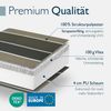 Beautissu Sitzauflage 2er Set Niedriglehner Auflage Sun-NL 100x50x8cm Grün-Gestreift, 8cm Dicke Gartenstuhlauflage mit Befestigung UV-Lichtechtheit 5 Bild 3