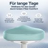 CLOUVOU Nexus, ergonomischer Sitzhocker, stufenlos höhenverstellbar, Anti-Rutsch-Standfuß, Mint Bild 4