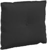 vidaXL Rückenkissen Schwarz 60 x 50 cm Mikrofaserstoff 42014690 Bild 2