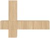 vidaXL 5-tlg. Wohnwand Sonoma-Eiche Holzwerkstoff 3216459 Bild 5